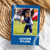 Rookie van het Jaar Honkbal 1e Verjaardagsfeest Kaart