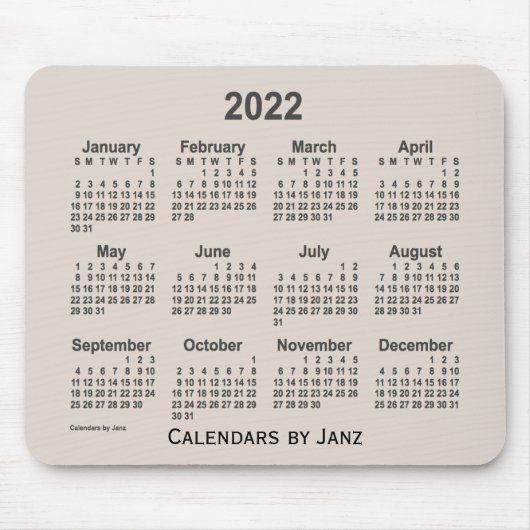 Rookkalender 2022 La Boca, Muismat Janz (Voorkant)