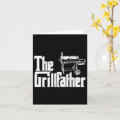 Rookkoker en grillchef grillfather gegrild kaart (Gele Bloem)
