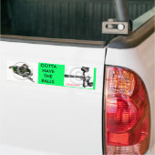 Rookkoppen, schilderman, GOTTA HAVETH.. Bumpersticker (Op Truck)