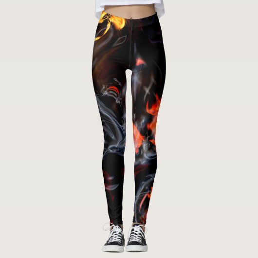 Rookmels en roken leggings (Voorkant)