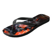 Rookmels en roken teenslippers (Schuin)