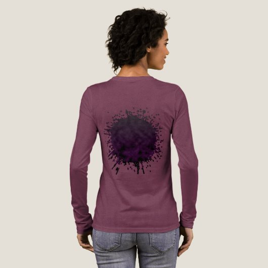 Rookorchide Tri-Blend Shirt (Achterkant)
