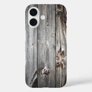 Rookpatroon van Hout iPhone 16 Hoesje