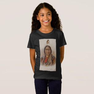 Rooksignalen: Lakota Indian Chief Sitting Bull T-shirt