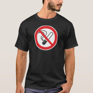 Rookverbod bord t-shirt