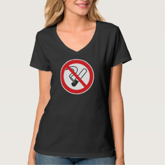Rookverbod bord t-shirt