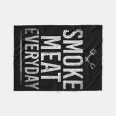 Rookvlees Dagelijkse Redding Fleece Deken (Voorkant (Horizontaal))