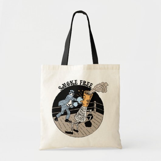 Rookvrij. Slank. Tote Bag (Voorkant)