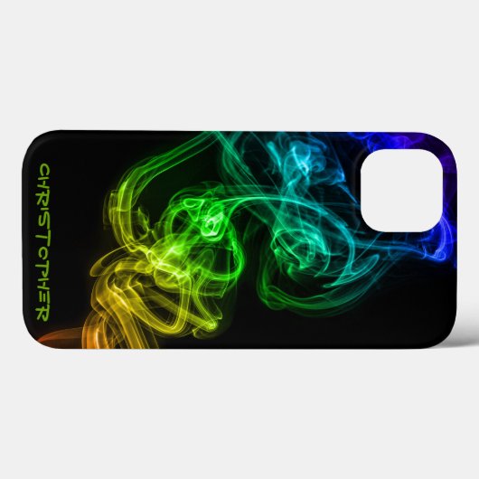 Rookwerveling iPhone / iPad hoesje (Achterkant (horizontaal))