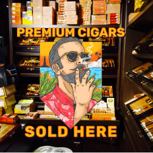 Rookwinkel Premium Sigaren Te Koop Hier Advertenti Raamsticker
