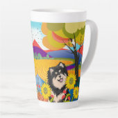 ROOM VAN DE Mok KRUIM Finse Lapphund (Rechterhoek)