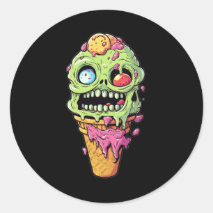 roomijs-kegel-met-weinig-monster-collectie (1) ronde sticker