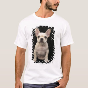 Roomkleurige Franse bulghpuppy T-shirt