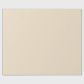 Roomlicht, licht beige cadeaupapier (Vlak)