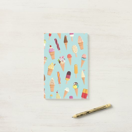 Roompastels Post-it® Notes (Op bureau)