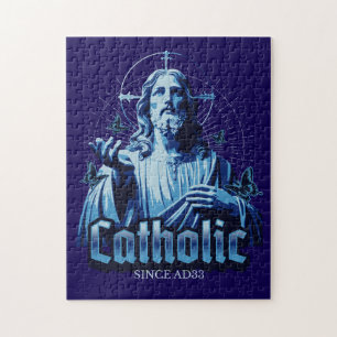 Rooms-katholiek sinds 33 na Christus Jezus Christu Legpuzzel
