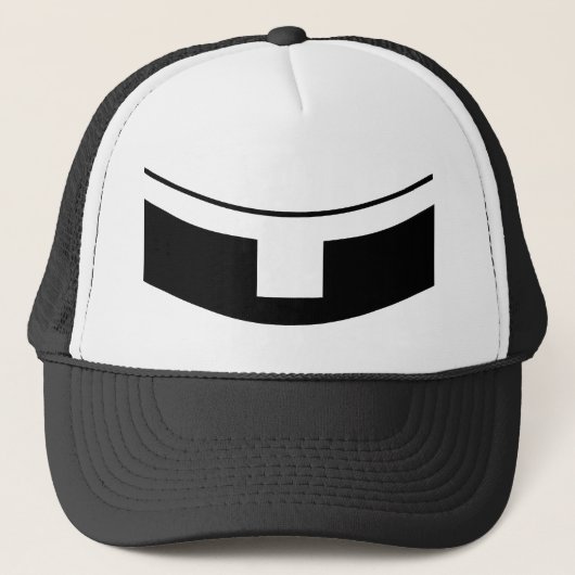 Rooms-katholieke priesterkraag trucker pet (Voorkant)