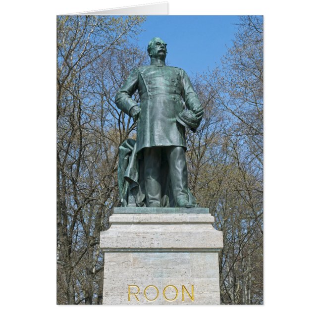 Roon-beeld in Berlijn (Voorkant)
