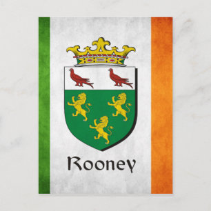 Rooney Irish Flag Briefkaart