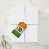 Rooney Irish Flag Cadeaulabel (Met Touw)
