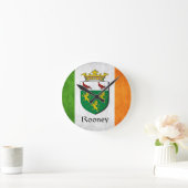 Rooney Irish Flag Ronde Klok (Huis)