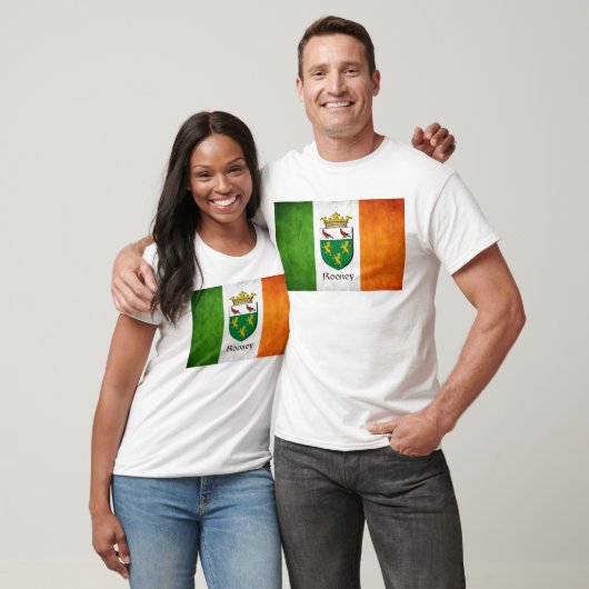 Rooney Irish Flag T-shirt (Unisex)