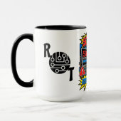 Rooney Troublin 500 Error IT Tech Humor Funny Mug (Gauche)