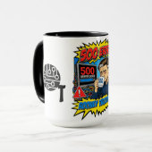 Rooney Troublin 500 Error IT Tech Humor Funny Mug (Devant gauche)