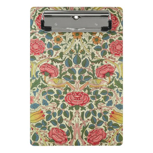 "Roos", 1883 (bedrukt katoen) Mini Klembord (Voorkant)