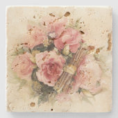 ROOS 2 STENEN ONDERZETTER (Voorkant)