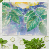 Roos 2 theedoek (Gevouwen)