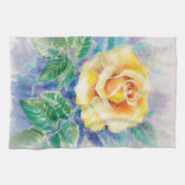 Roos 2 theedoek (Horizontaal)