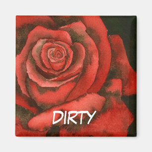 "Roos 3" Dirty Dishwasher Status Magnet Magneet