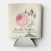 Roos 75e Verjaardagsviering Koelbox Blikjeskoeler (Voorkant)