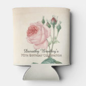 Roos 75e Verjaardagsviering Koelbox Blikjeskoeler (Achterkant)