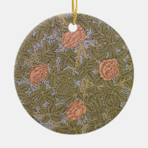 'Roos - 93' mapparatuur Keramisch Ornament