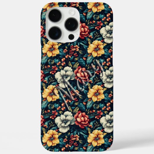  Roos Aangepaste Naam iPhone Case voor Tiener (Achterkant)