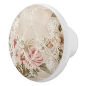  Roos achter kant Keramische Knop (Rechts)