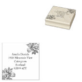  Roos Adres Stempel (Gestempeld)