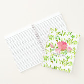 Roos aromatherapie receptenboek etherische oliën notitieboek (Binnen)