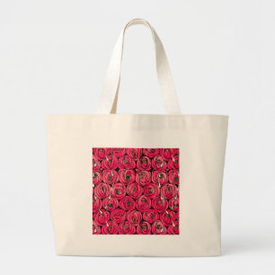 Roos Art Nouveau Rennie Macintosh Graphic Grote Tote Bag