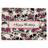 Roos baarmoedervlek groot cadeauzakje (Achterkant)