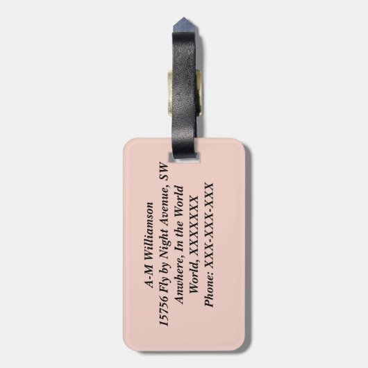  ROOS BAGAGELABEL (Achterkant verticaal)