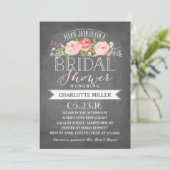 Roos Banner Bridal Shower Kaart (Staand voorkant)