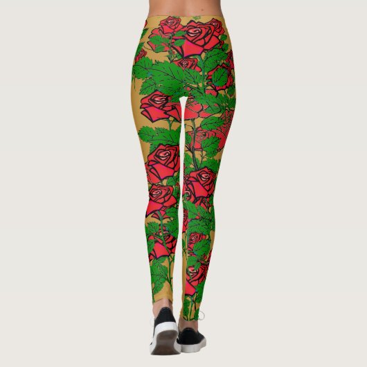 Roos Beauty Leggings (Achterkant)