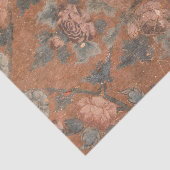  Roos Behang - Suki Tissuepapier (Detail)