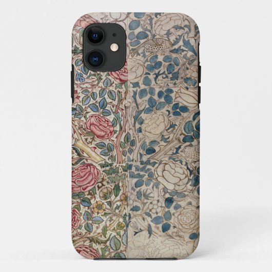 'Roos' behangontwerp (potlood en waterverf op papi Case-Mate iPhone Case (Achterkant)