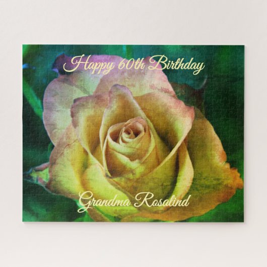 Roos  Bericht Jigsaw Puzzel (Horizontaal)