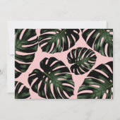 Roos bestemming bruiloft foto Opslaan datumkaart Save The Date (Achterkant)